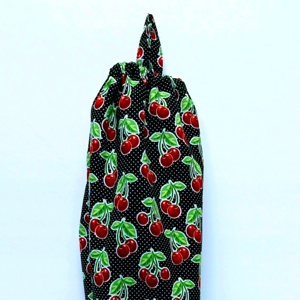 Cherries Grocery Plastic Bags Holder